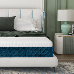 10 Inch Mattress with Jacquard Fabric Cover in a Box