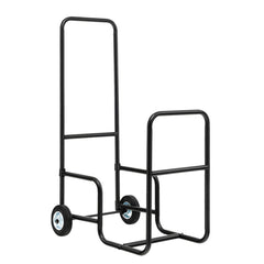 Firewood Log Cart Carrier with Anti-Slip and Wear-Resistant Wheels