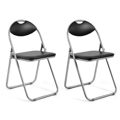 2/4/6 Pieces Portable Folding Dining Chairs Set with Carrying Handles