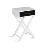 Modern X-Shape Accent Side End Table