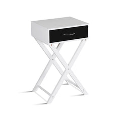 Modern X-Shape Accent Side End Table