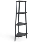 4-Tier Multipurpose Corner Shelf Bookcase