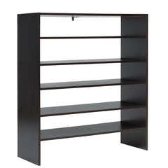 3-in-1 Wood Shoe Rack Ideal for Entryway and Hallway