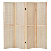 4-Panel Pegboard Display 5 Feet Tall Folding Privacy Screen