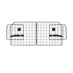 Folding Pet Divider Gate with 2 Straps and 2 Screw Caps for SUV