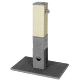 31 Inch Tall Cat Scratching Post Claw Scratcher with Sisal Rope and 2 plush Ball