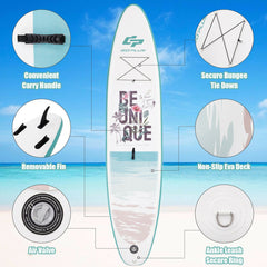 Stand Up Paddle Board Surfboard with Aluminum Paddle Pump
