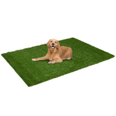 Indoor Outdoor Synthetic Turf Mat with Drainage Holes