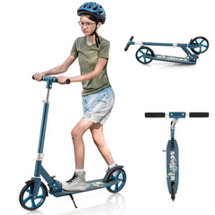 Folding Aluminum Alloy Scooter with 3 Adjustable Heights