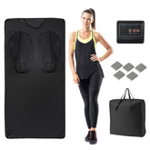 Infrared Sauna Blanket for Home Use with Arm Sleeves Wraps and Carry Bag