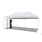 10 x 20 Ft Outdoor Pop-Up Patio Folding Canopy Tent