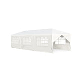 10 x 30 Feet Outdoor Canopy Tent with 6 Removable Sidewalls and 2 Doorways