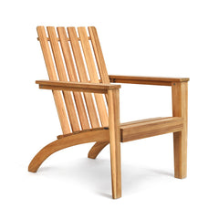Outdoor Patio Acacia Wood Adirondack Lounge Armchair