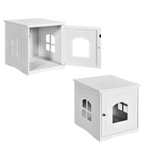 Side Table Nightstand Decorative Cat House