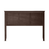 Full Size Wood Headboard with Pre-drilled Holes and Height Adjustment