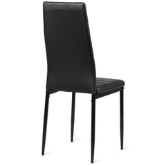 Set of 6 High Back Dining Chairs