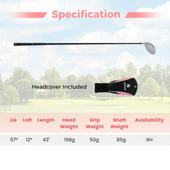 12° Individual Driver Golf Club for Women 460CC