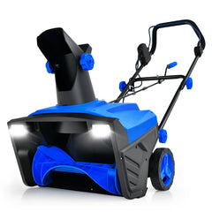 20 Inch 120V 15Amp Electric Snow Thrower with 180° Rotatable Chute
