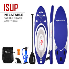 10/11 Feet Inflatable Stand Up Paddle SUP Surfboard with Bag