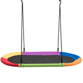 60 Inch Saucer Surf Outdoor Adjustable Swing Set