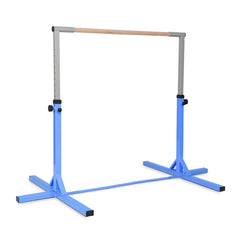 Gymnastics Horizontal Bar with Adjustable Height for Kids
