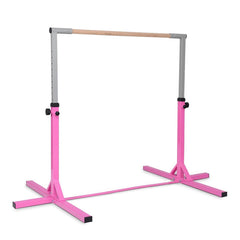 Gymnastics Horizontal Bar with Adjustable Height for Kids