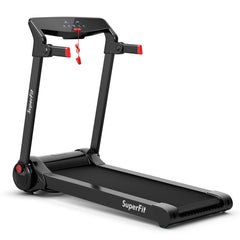 3HP Electric Folding Treadmill with Bluetooth Speaker