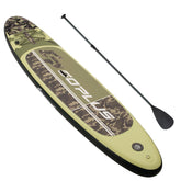 11 Feet Inflatable Standing Board Surfboard with Bag and Paddle