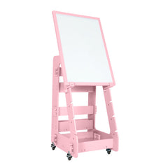 Multifunctional Kids' Standing Art Easel with Dry-Erase Board