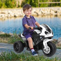 6V Kids 3 Wheels Riding BMW Licensed Electric Motorcycle