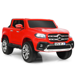 12V 2-Seater Kids Ride On Car Licensed Mercedes Benz X Class RC with Trunk