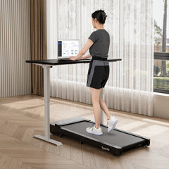 Walking Pad with 300 lbs Weight Capacity and Remote Control for Home