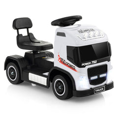 6V Kids Electric Ride-on Truck with Height Adjustable Seat