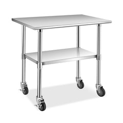 Stainless Steel Commercial Kitchen Prep and Work Table