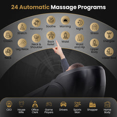 Zero Gravity SL Track Massage Recliner with Heater and Airbag Massage