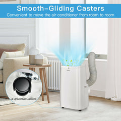 9000 BTU(Ashrae) 3-in-1 Portable Air Conditioner with Remote Control
