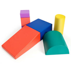 6 Piece Climb Crawl Play Set for Kids Toddler Indoor