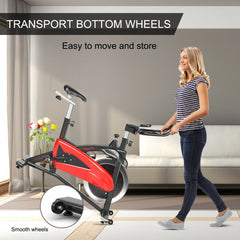 Magnetic Exercise Bike Fitness Cycling Bike with 35Lbs Flywheel for Home and Gym