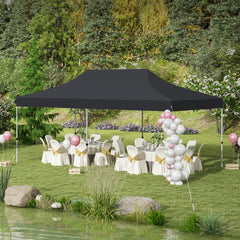 10 X 20 FT Pop up Canopy Tent Foldable Portable Outdoor Gazebo with Carry Bag