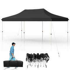 10 X 20 FT Pop up Canopy Tent Foldable Portable Outdoor Gazebo with Carry Bag