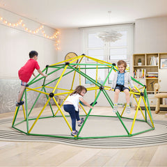 10 Feet Dome Climber with Swing and 800 Lbs Load Capacity