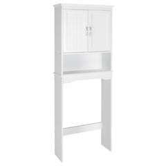 Over the Toilet Storage Cabinet Bathroom Organizer with Adjustable Shelf