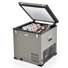 68/90 Quart Car Refrigerator with Compressor for DC 12/24V and AC 100-240V