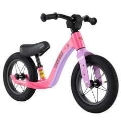 12-Inch Balance Bike with Adjustable Seat and Rotatable Handlebar for Over 36 Months Old