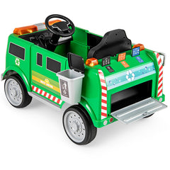 12V Battery Powered Electric Vehicle with Remote Control and Trash Bin