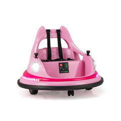 12V Kids Ride On Bumper Car with Remote Control and Dual Joysticks