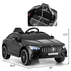 12V Kids Ride on Car Mercedes-Benz AMG CLA 45 with Remote