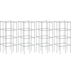 4 Pack Garden Trellis for Climbing Plants for Flower Vegetable