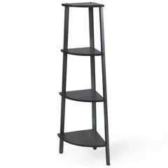 4-Tier Multipurpose Corner Shelf Bookcase