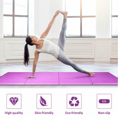 8 x 4 Feet Folding Gymnastics Tumbling Mat